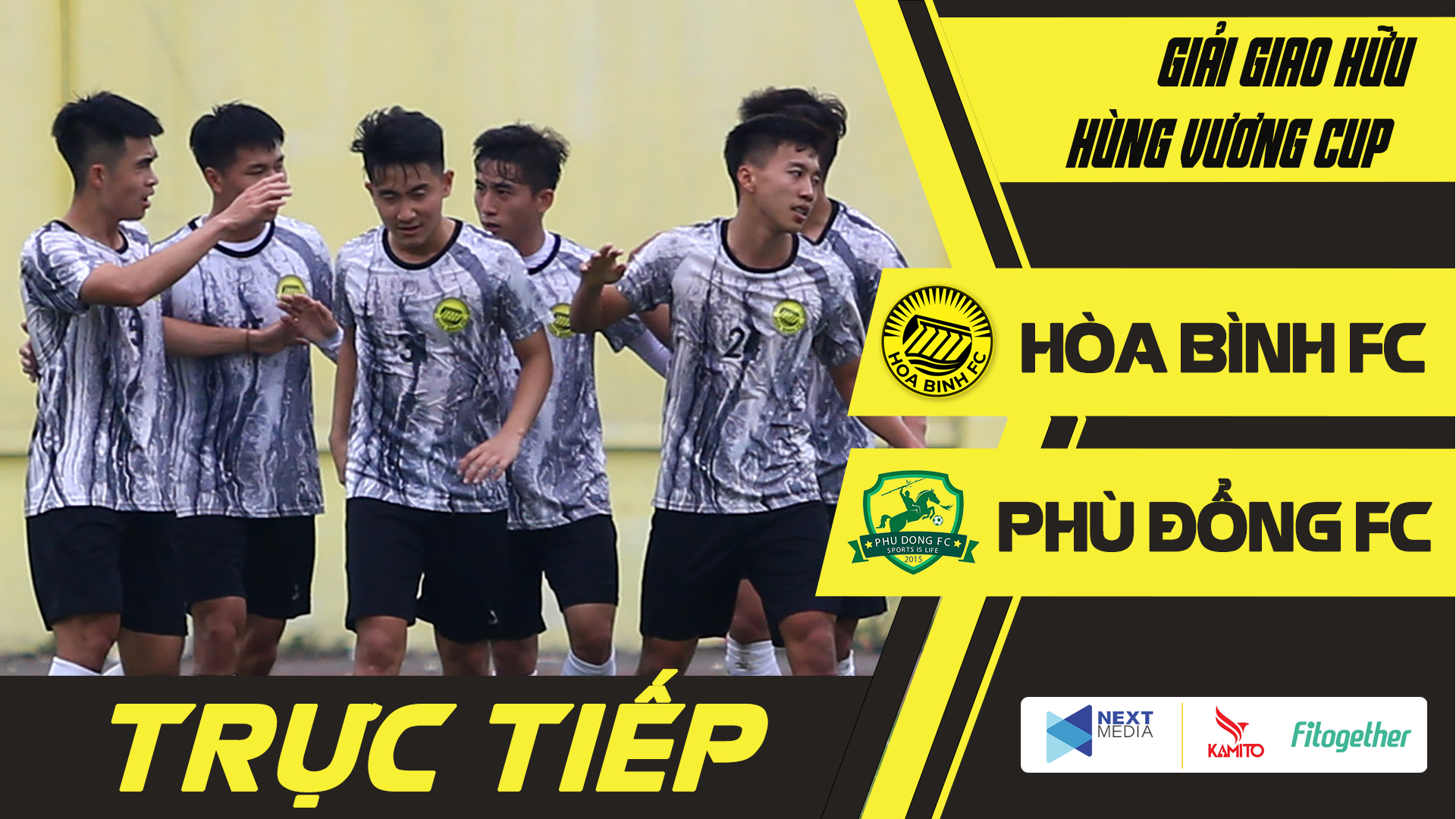 Hòa Bình FC vs Phù Đổng FC - Hùng Vương Cup 2023