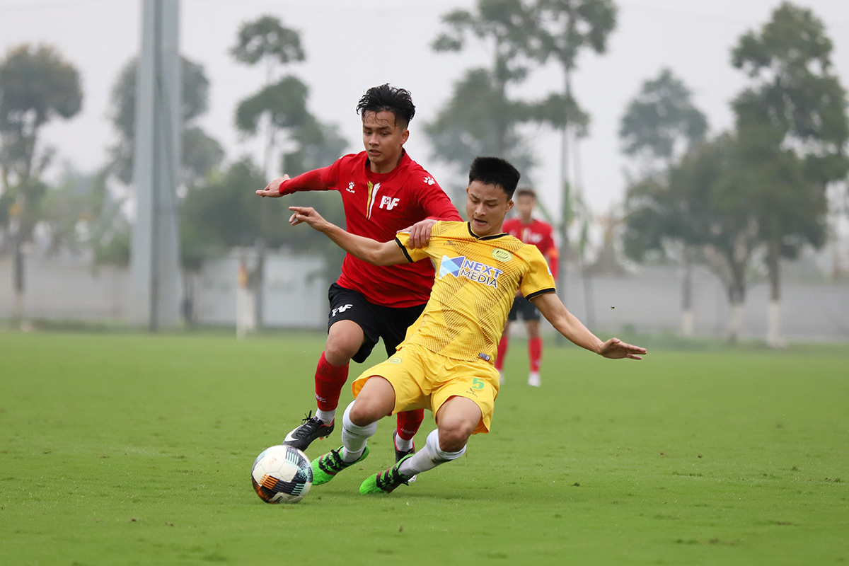 Giao hữu PVF 0-2 Hòa Bình FC ngày 16/2/2022