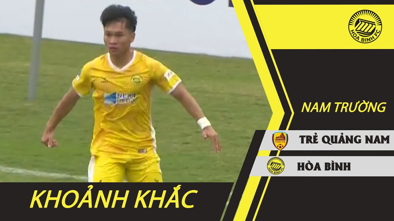 Nguyễn Nam Trường ghi bàn thắng lịch sử cho Hòa Bình FC